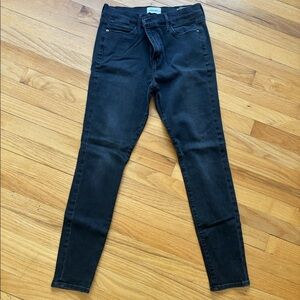 FRAME Le High Skinny size 29 black jeans